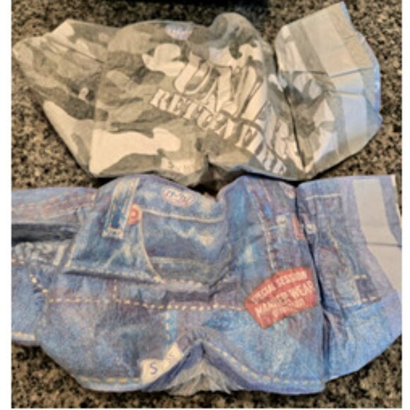 NWT ~ Hartz Stretchy Waistband 52 Disposable Male Dog Wraps, (Size:  SSS) - Picture 2 of 10